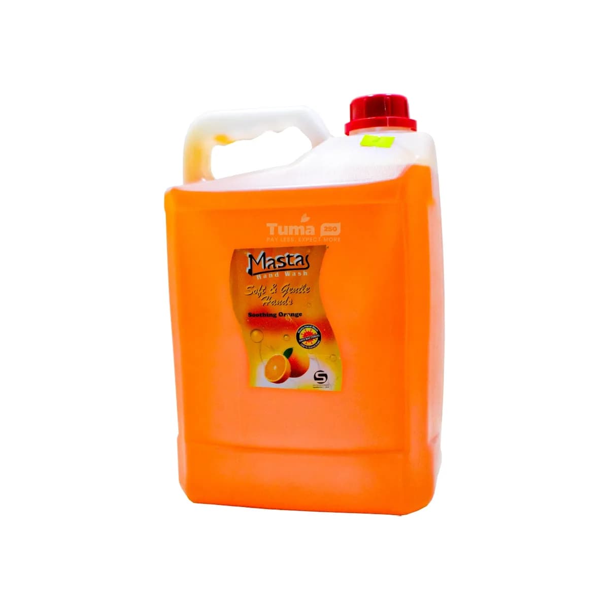 Masta’s Soft & Gentle Liquid Hand Wash Soothing Orange 5L