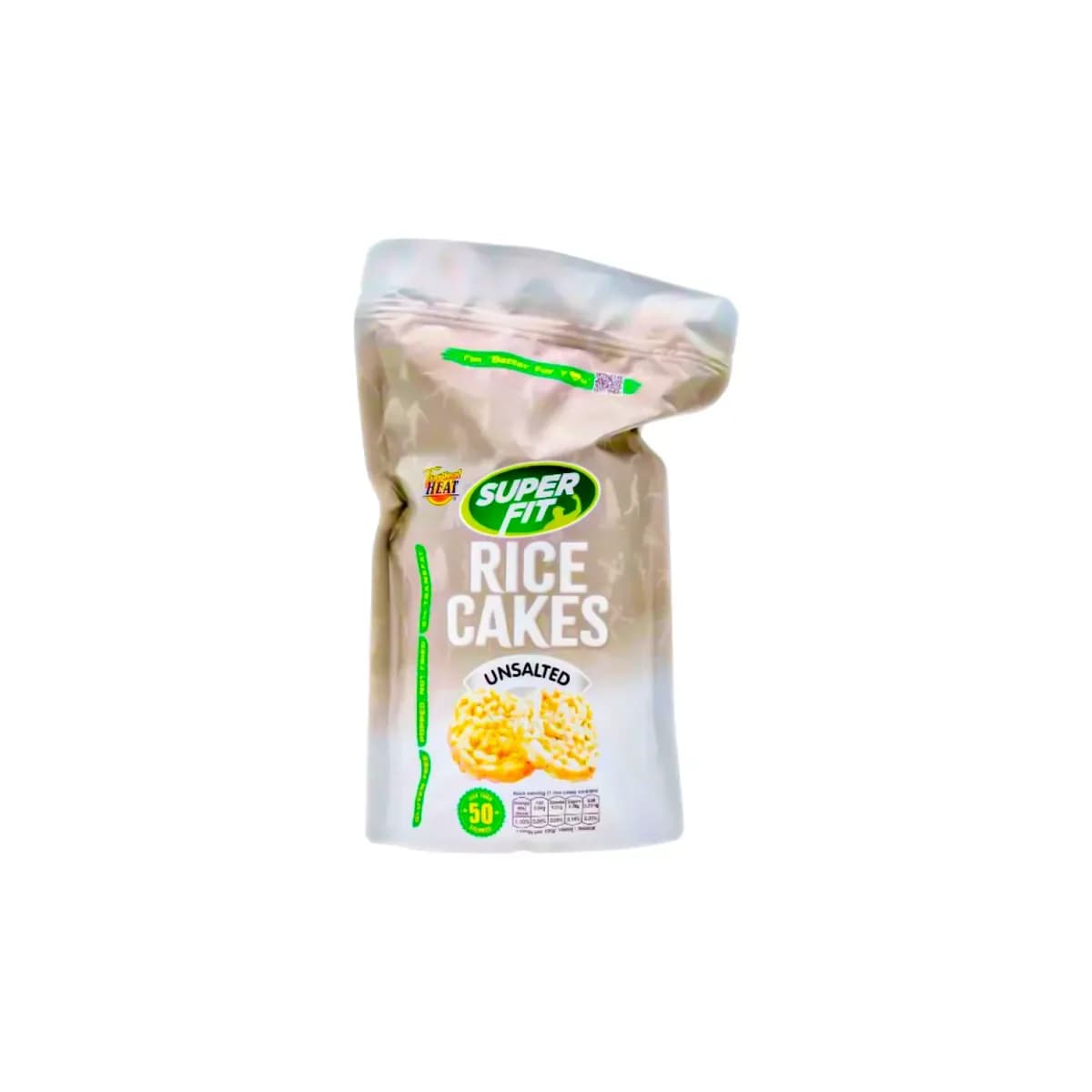 Tropical Heat Super Fit Rice Cakes Unsalted 150g