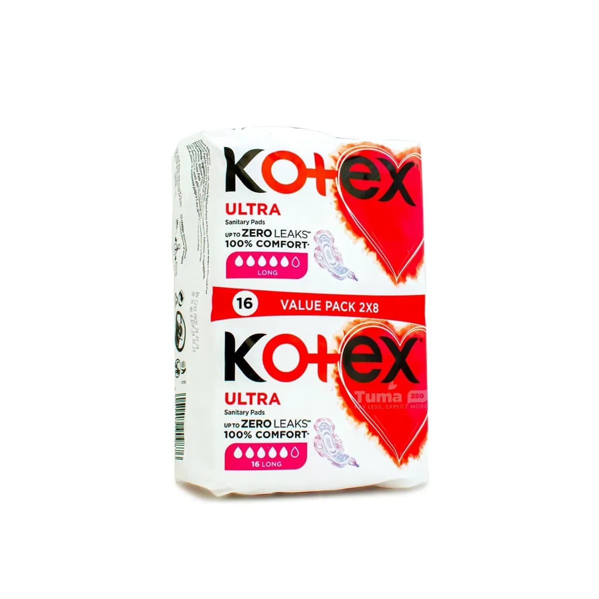 Kotex Ultra Sanitary Long Pads – 16Pcs