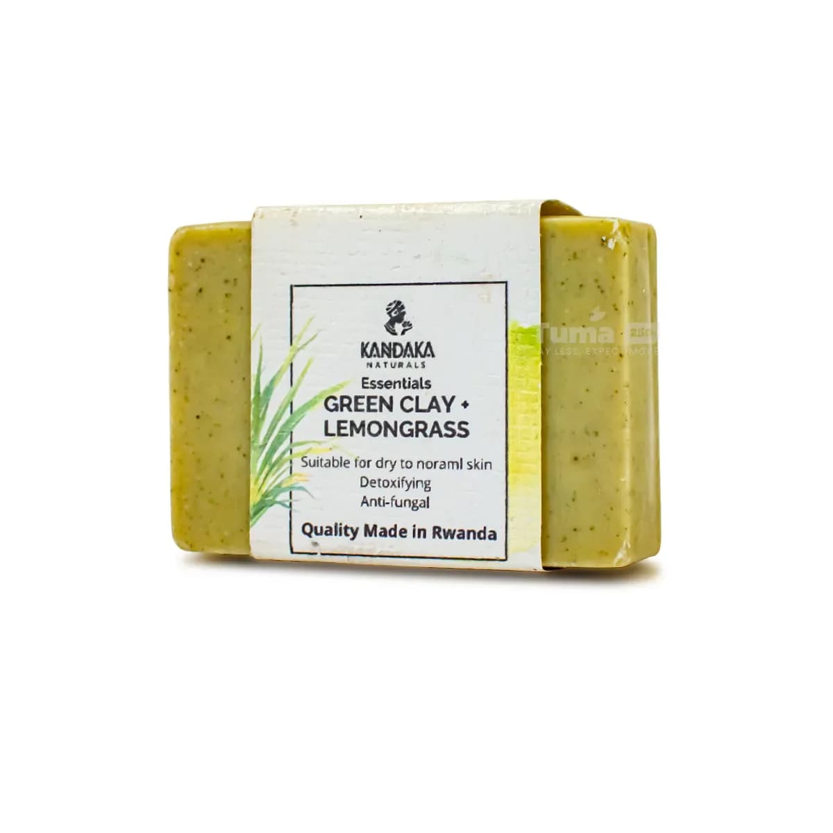 Kandaka Essentials Green Clay+Lemongrass Soap 100g