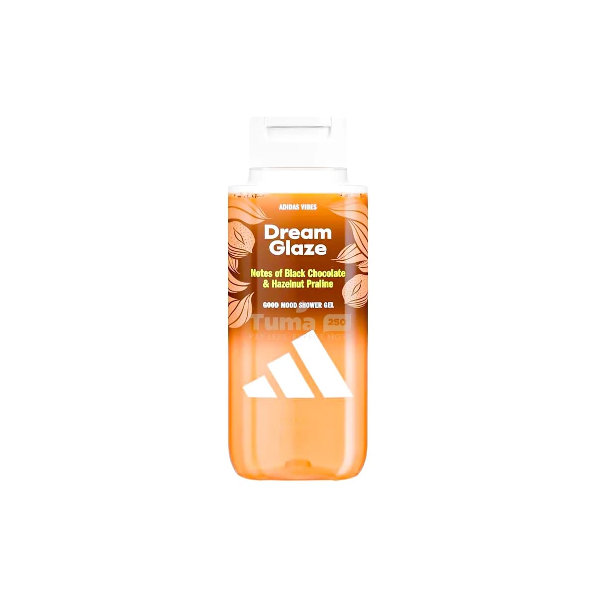 Adidas Dream With Glaze Notes of Black Chocolate & Hazelnut Praline Shower Gel 400ml