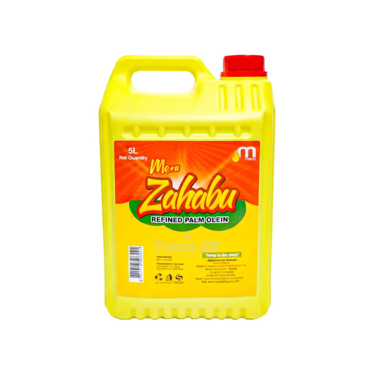 Zahabu Refined Palm Olein 5L