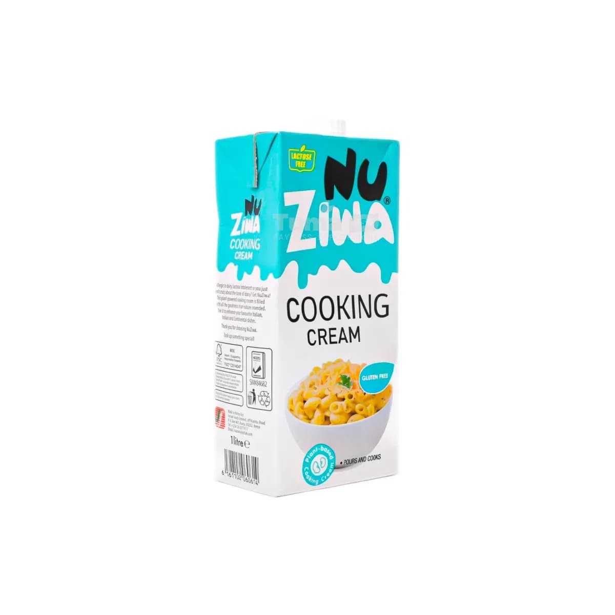 NuZiwa Cooking Cream Lactose Free 1L