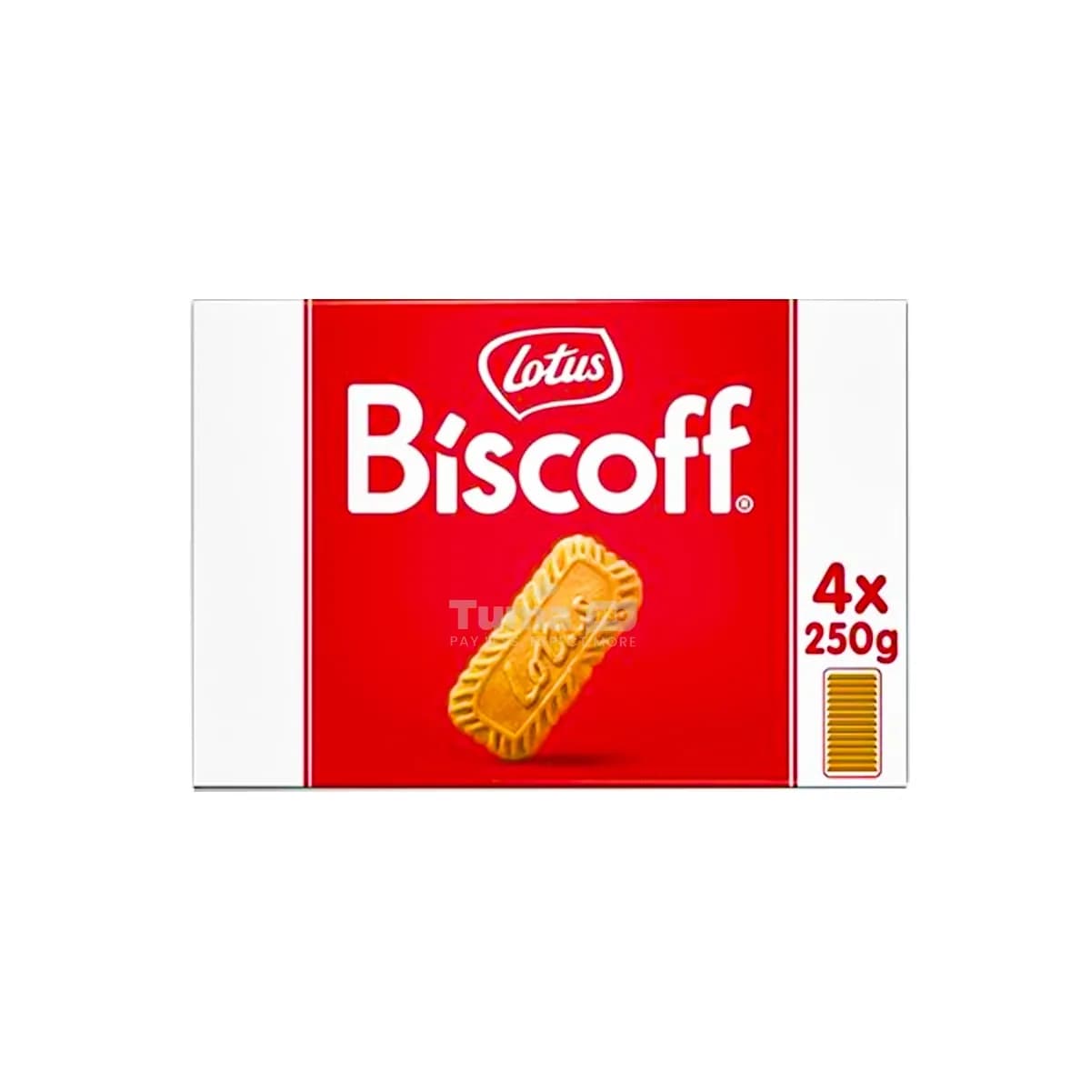 Lotus Biscoff Cookies 4x250g