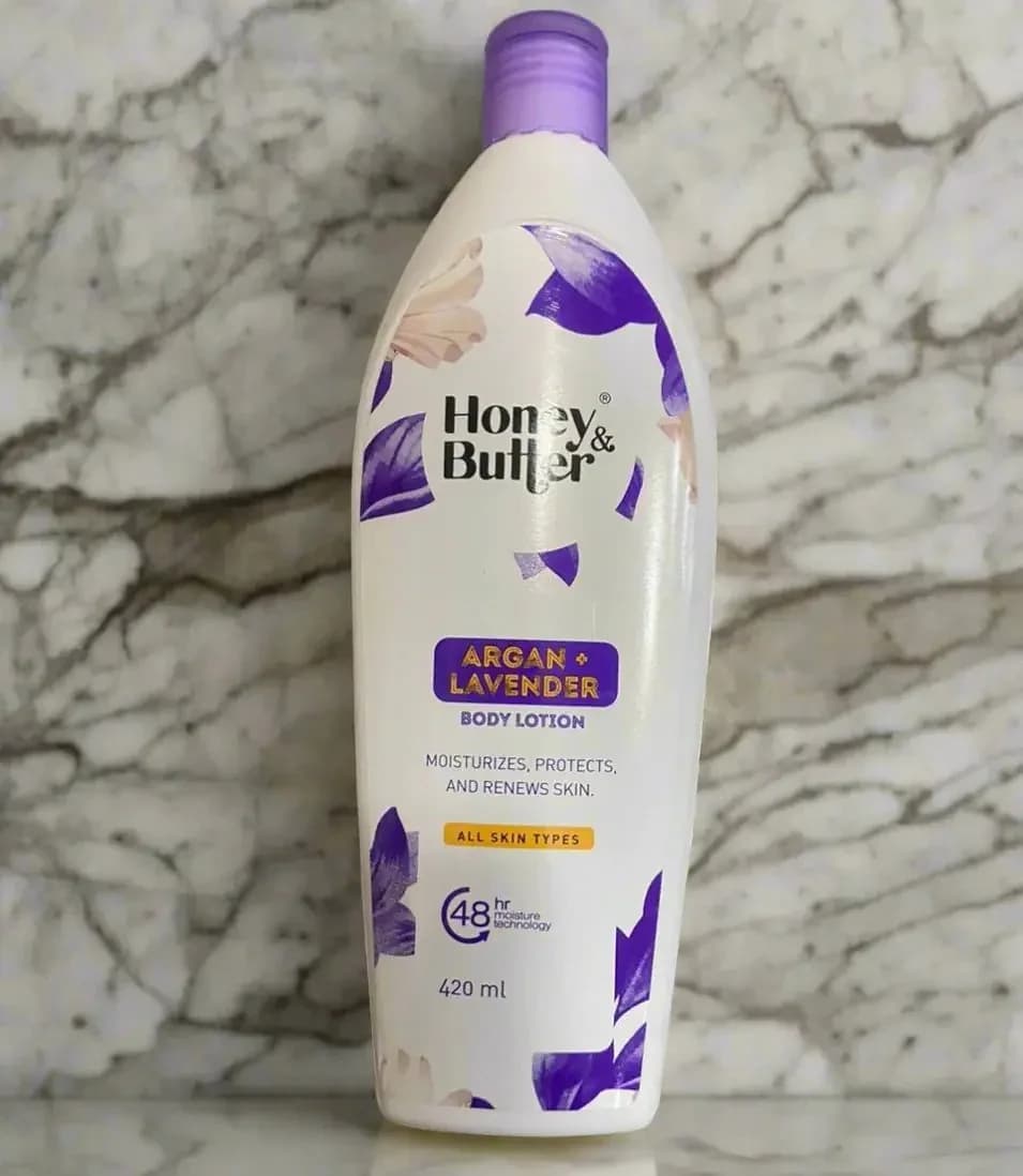 Honey & Butter Argan + Lavender Body Lotion 420ml