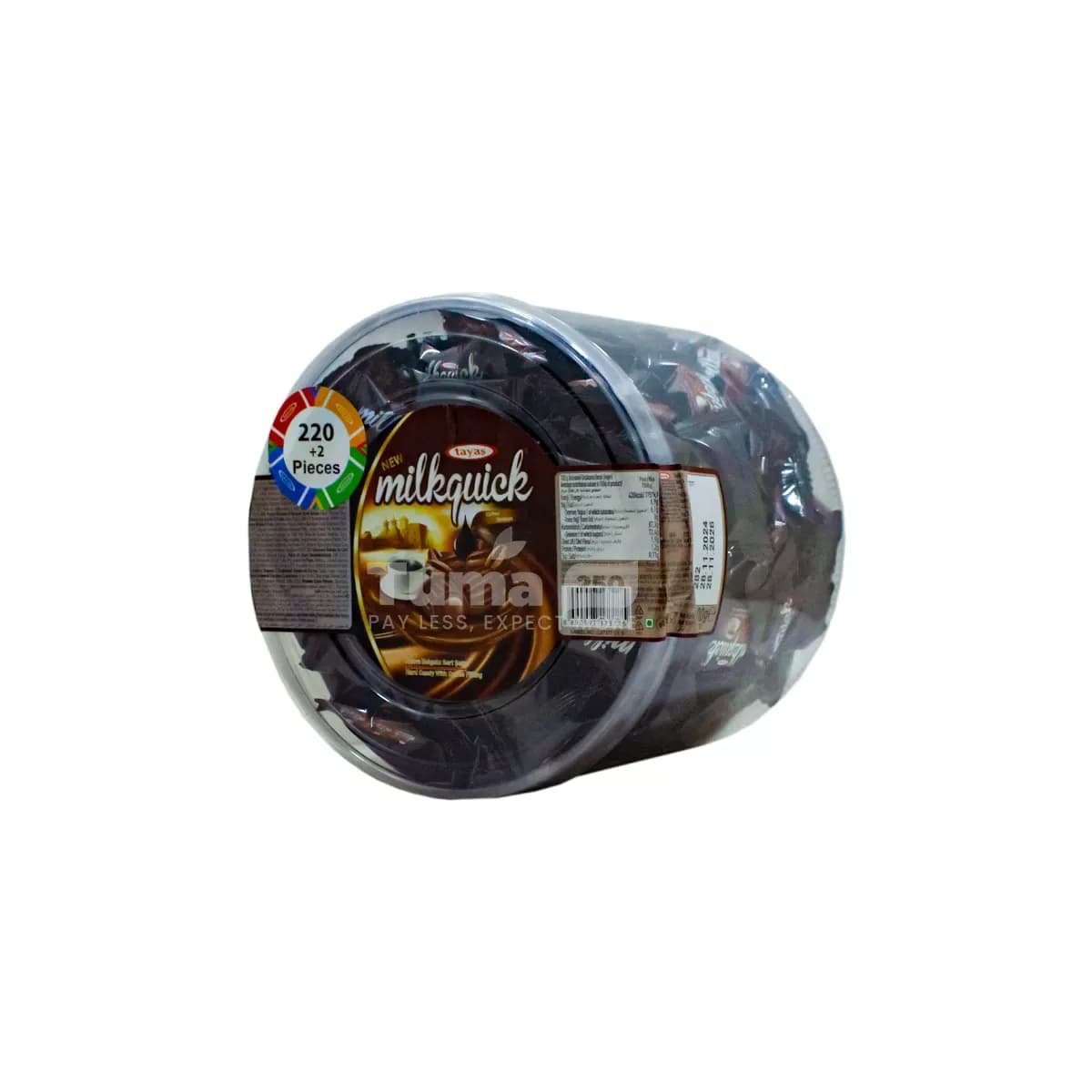 Tayas Milkquick Coffee Candy 1kg(222pcs)