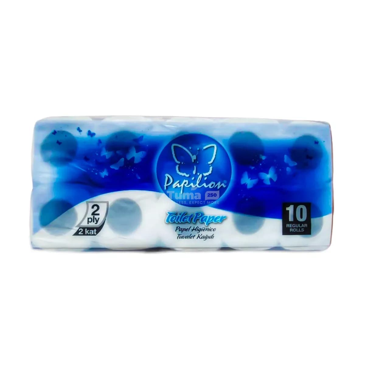 Papilion Toilet Paper 2ply -10rolls