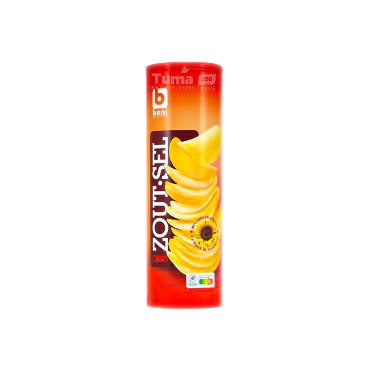 Boni Zout/Sel (Salted) Chips 175g