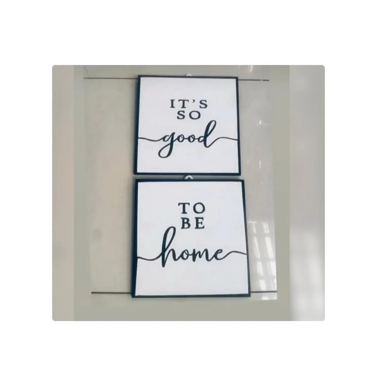 Saye Company Ltd Small White Card Decor