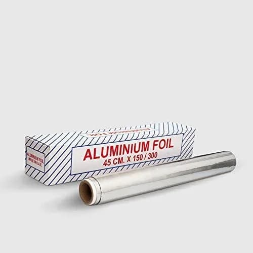 GOLDEN Aluminium Foil – Papier Aluminium (45cmx150*300)