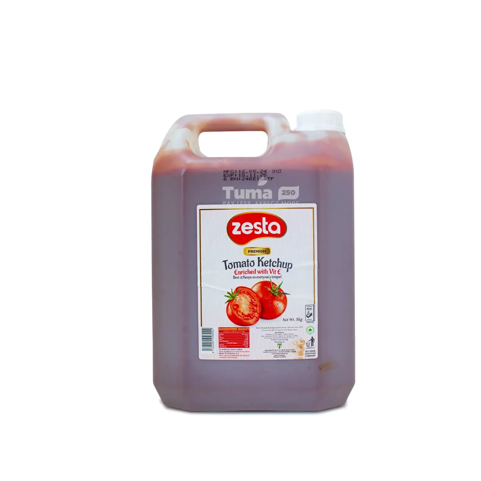 Zesta Tomato Premium Ketchup -5kg