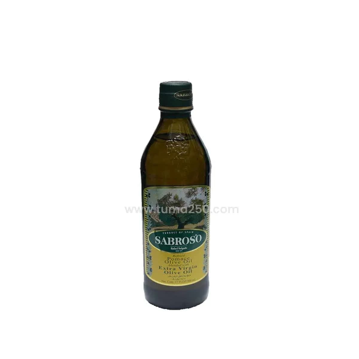 Sabroso Pomace Olive Oil Blended With Extra Virgin 500ml