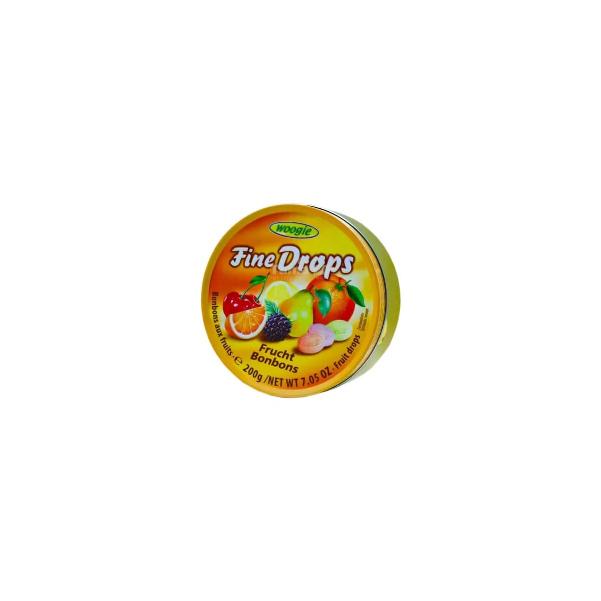 Woogie Fine Drops Fruit Mix Candies 200g