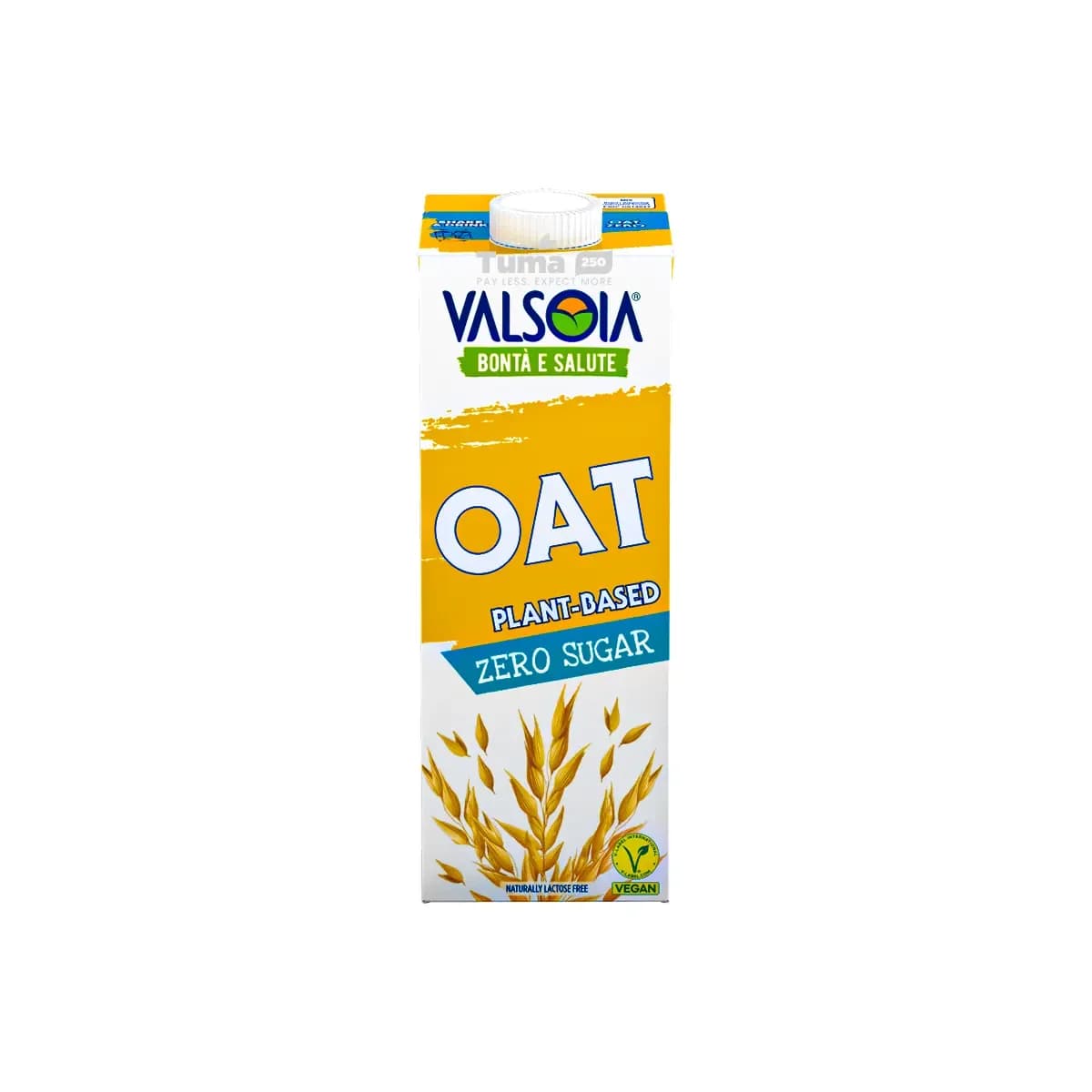 Valsoia Bontà e Salute Plant-Based Zero Sugar Oat Milk 1L