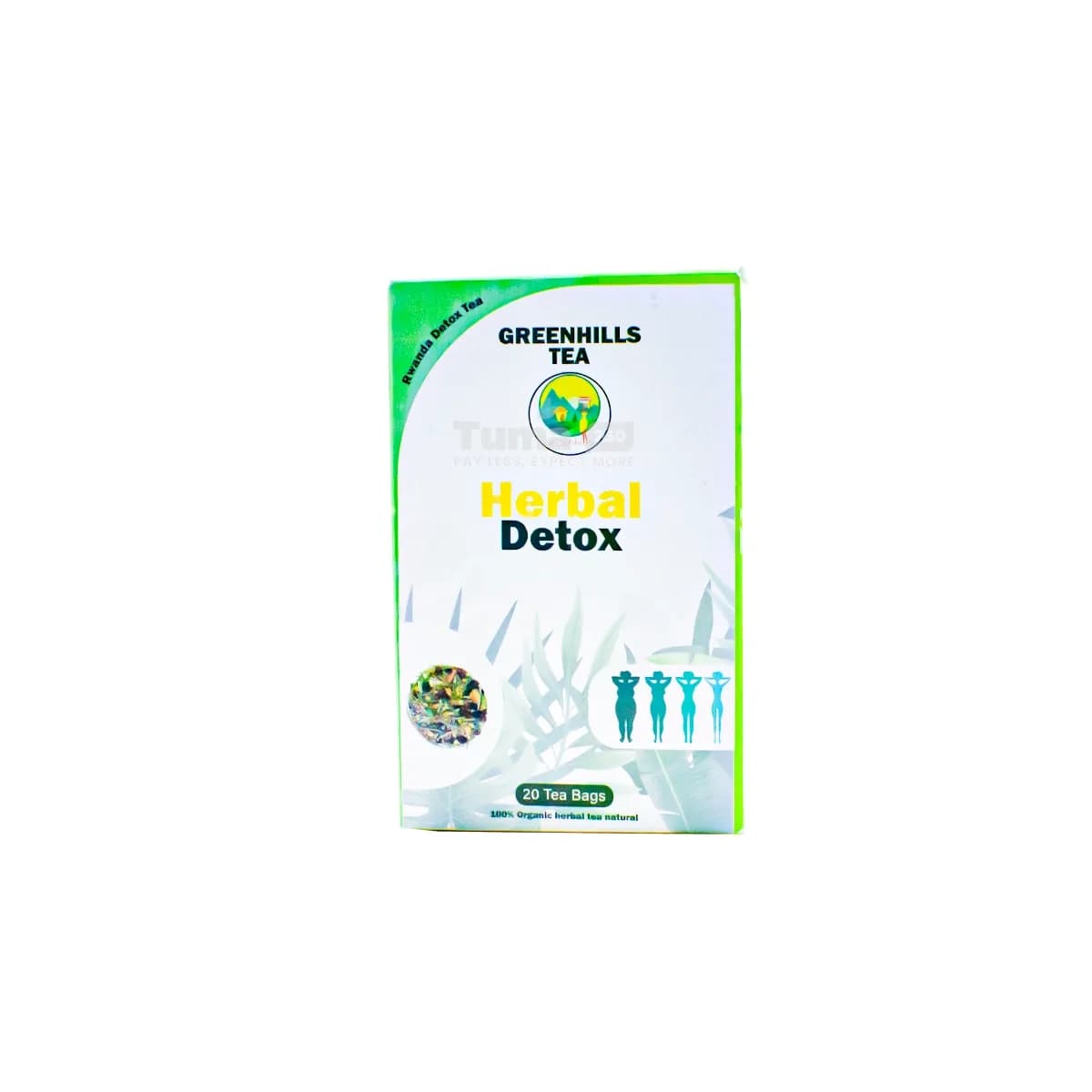 GreenHills Tean Herbal Detox Net Wt 20 Bags