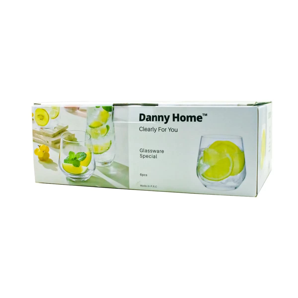 Danny Home Short Whisky Glasses 345ml 6pcs