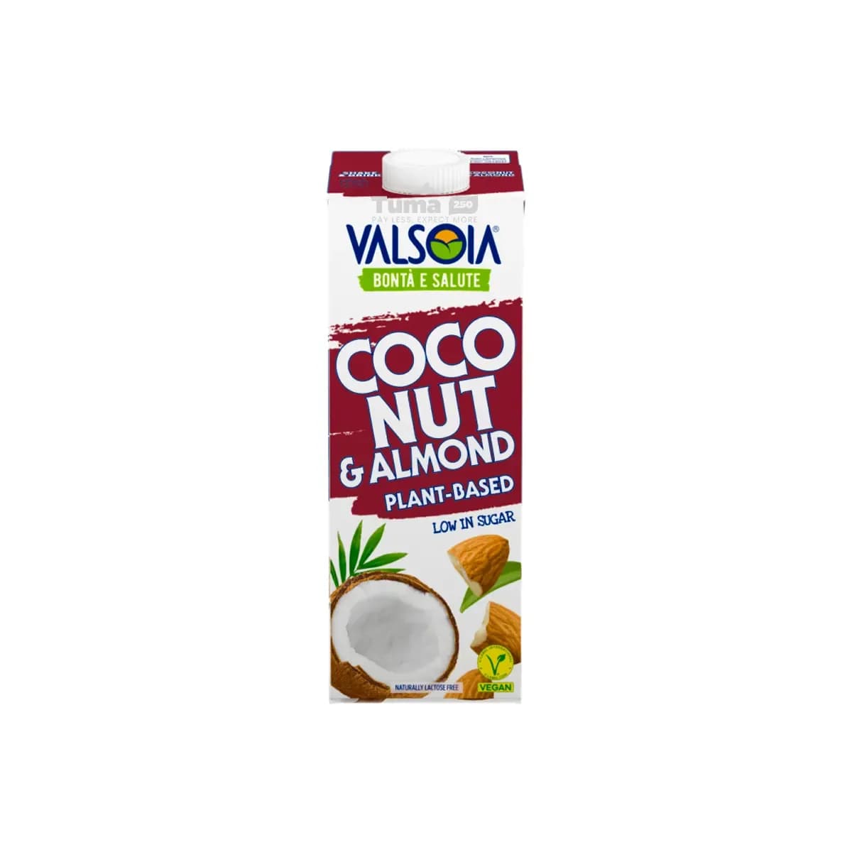 Valsoia Bontà e Salute Plant-Based Low In Sugar Coconut & Almond Milk 1L