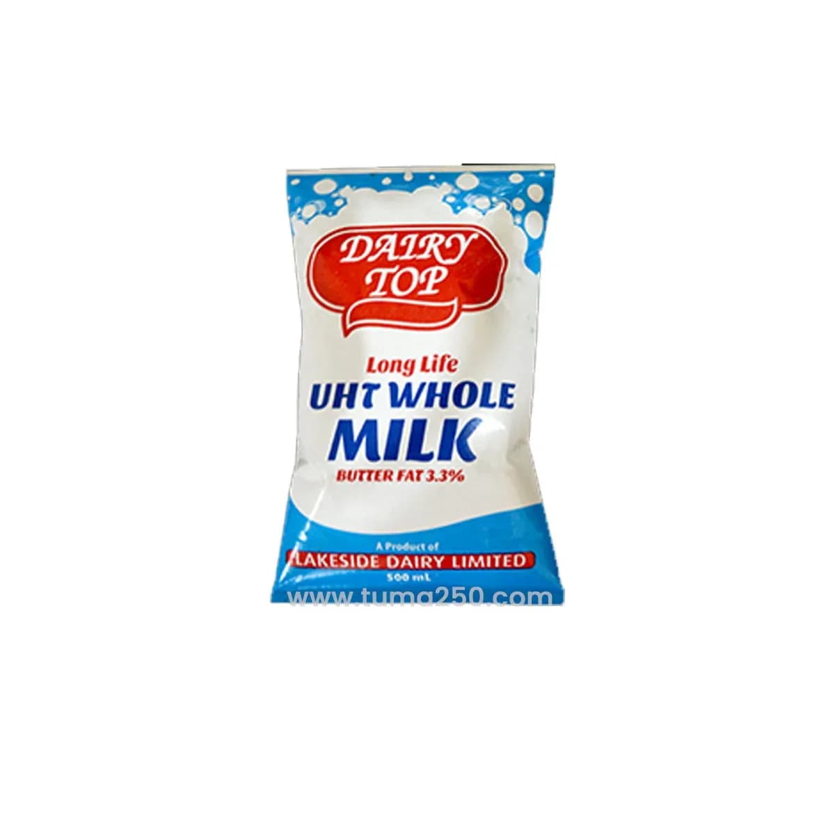 Dairy Top Milk Long Life UHT Whole Milk 500ml