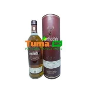 Glenfiddich Single Malt Scotch Whisky 15years 1L