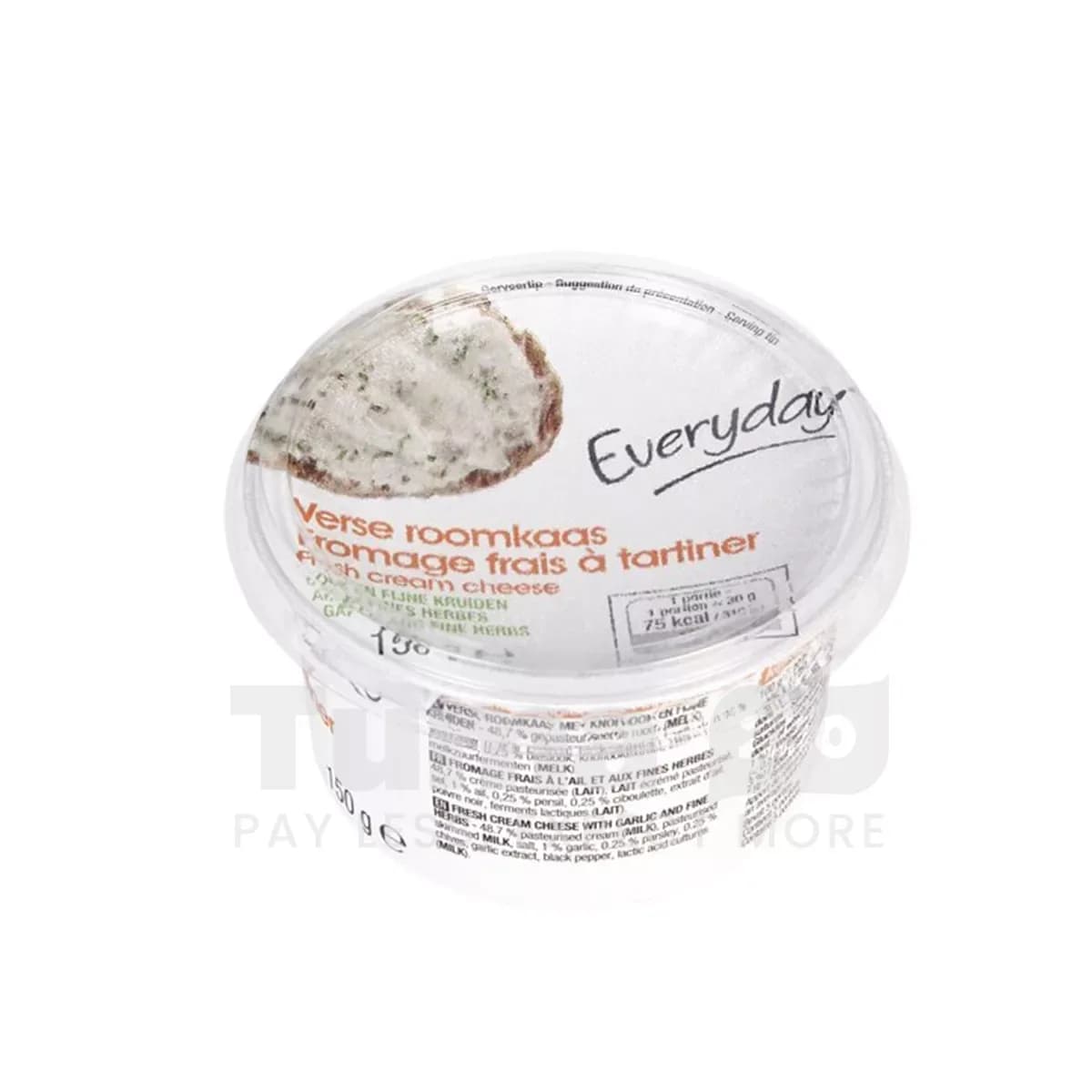 Everyday Herb Fresh Cream Cheese (Garlic and Fine Herbs)-150g