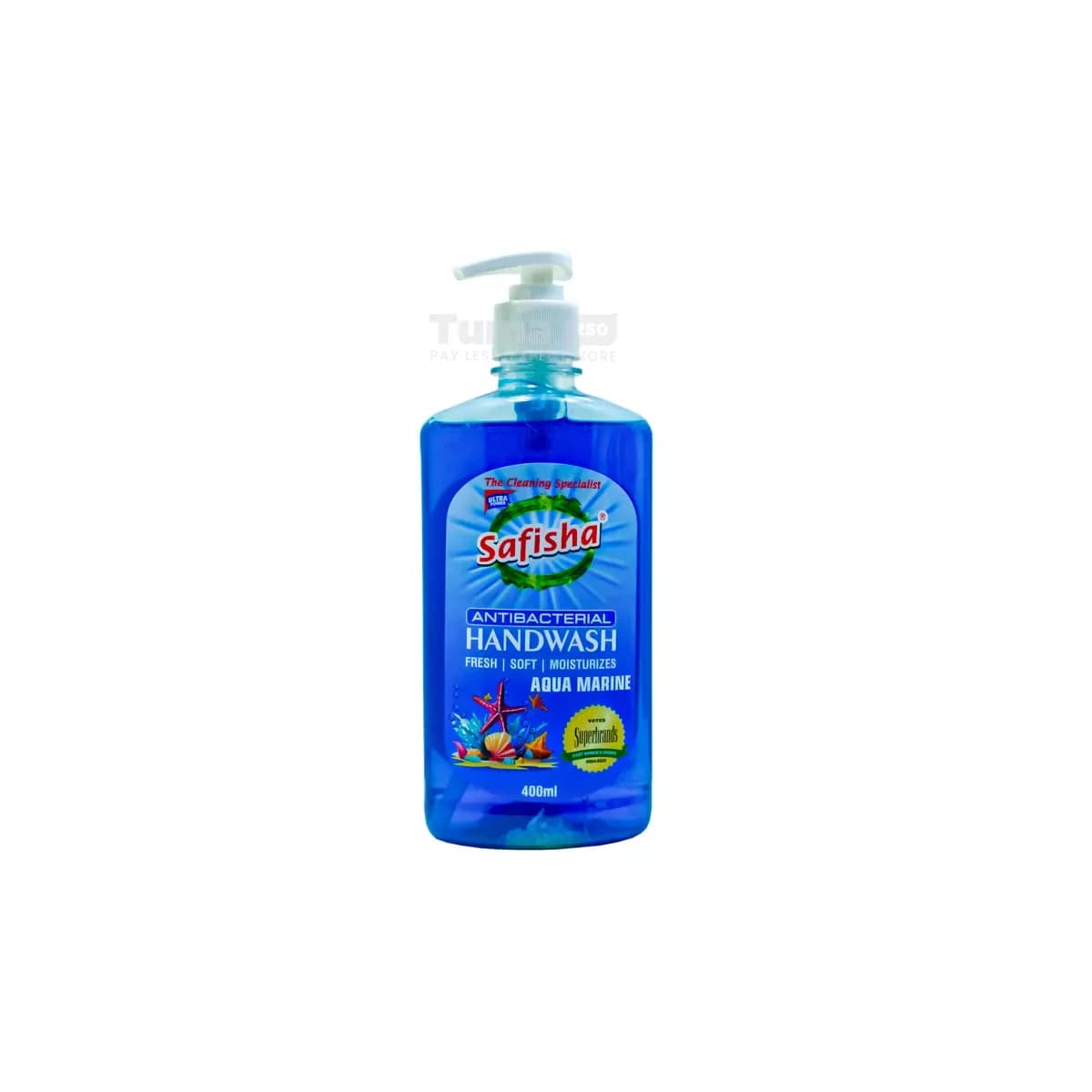 Safisha Anti-Bacterial Aqua Marine Handwash 400ml