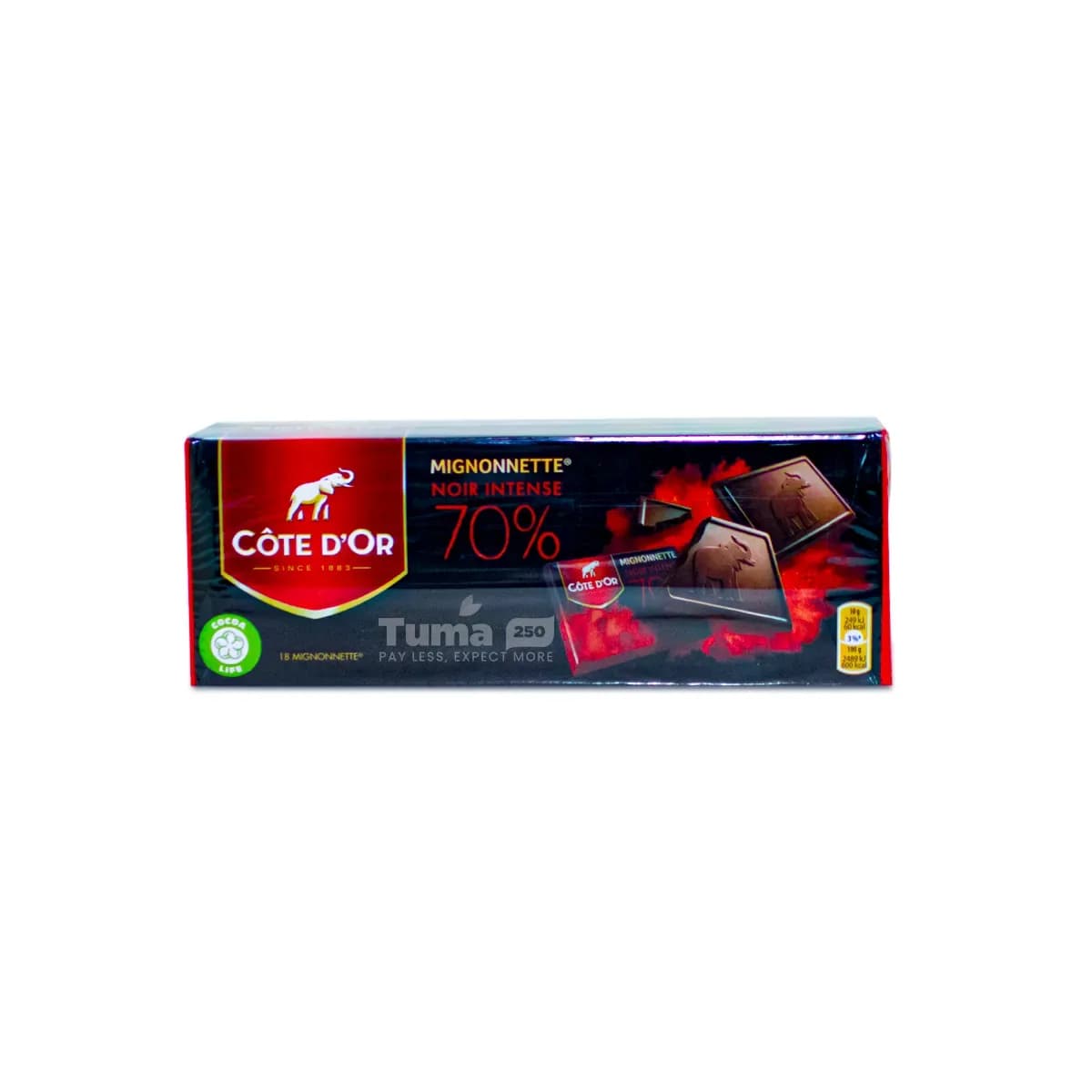 Cote d’Or Mignonnettes Dark Chocolate Intense 70% -180g
