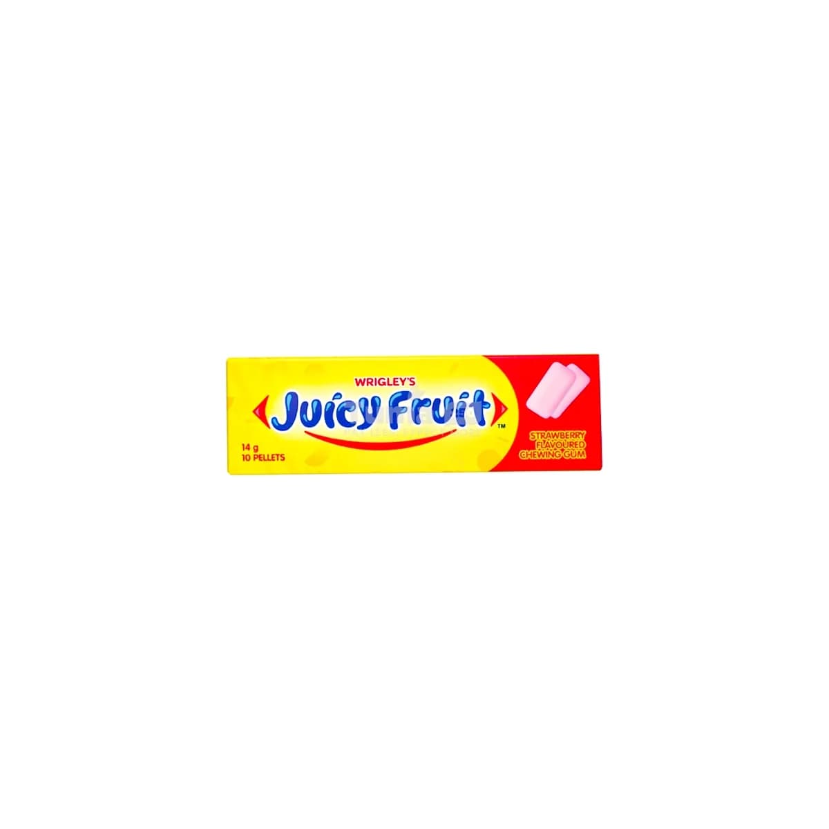 Wringley’s Juicy Fruit Strawberry Flavoured Chewing Gum 14g 10pcs