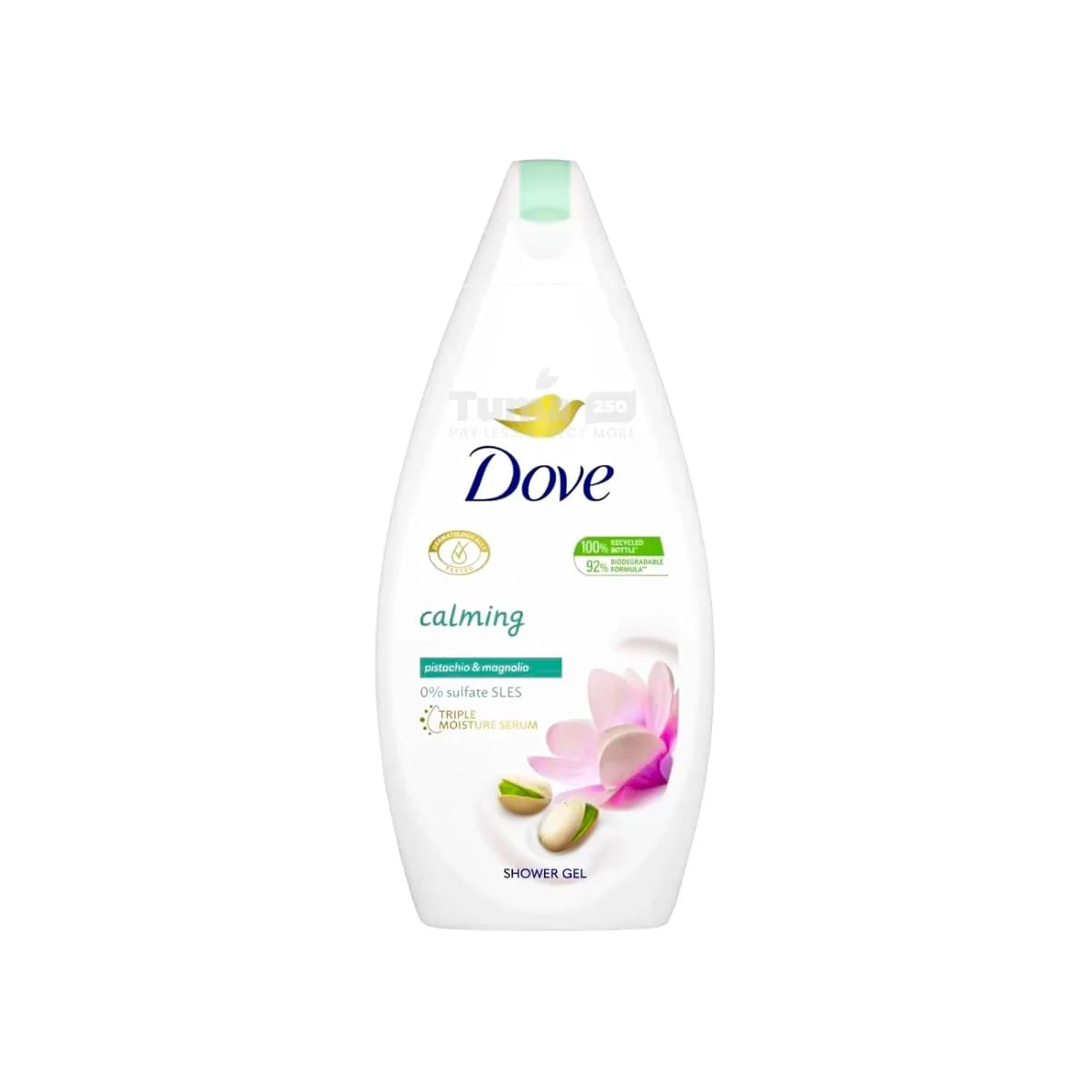 Dove Calming Pistachio & Mangnolia Shower Gel 750ml