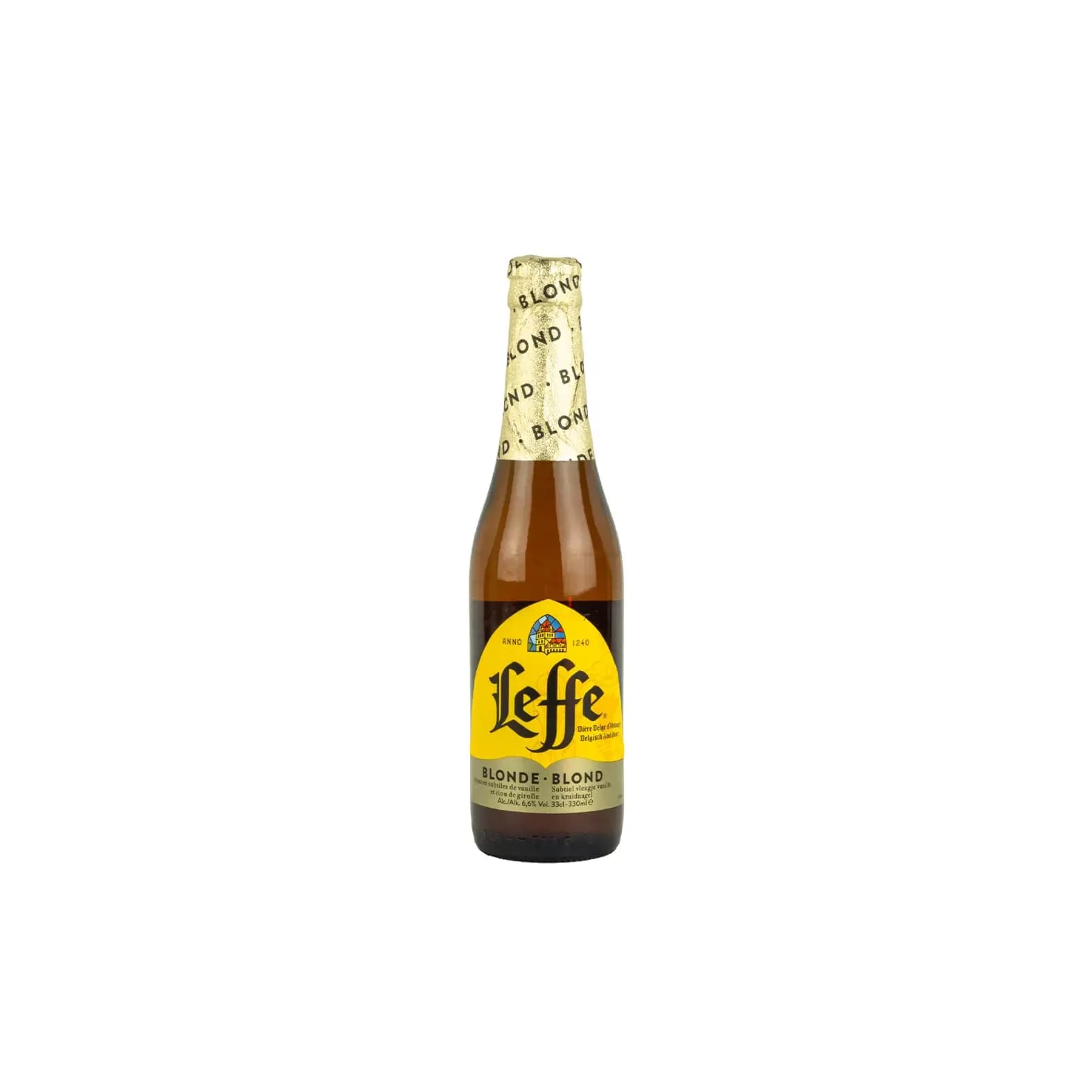 Leffe Blond Beer/Biere 33cl-6.6% Vol