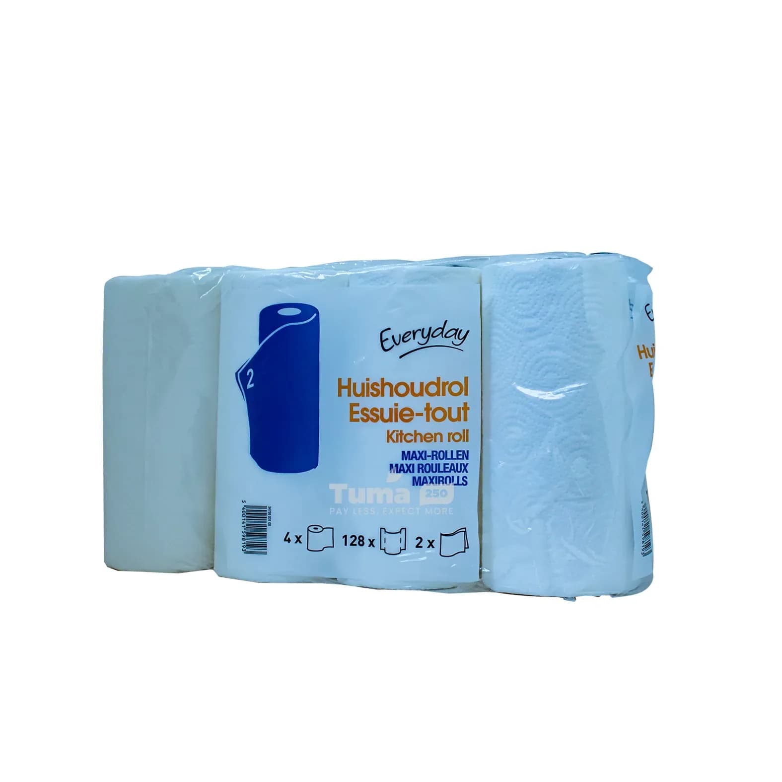 Everyday Paper Towel /Essuie-tout (1Roll x 128) -2Ply