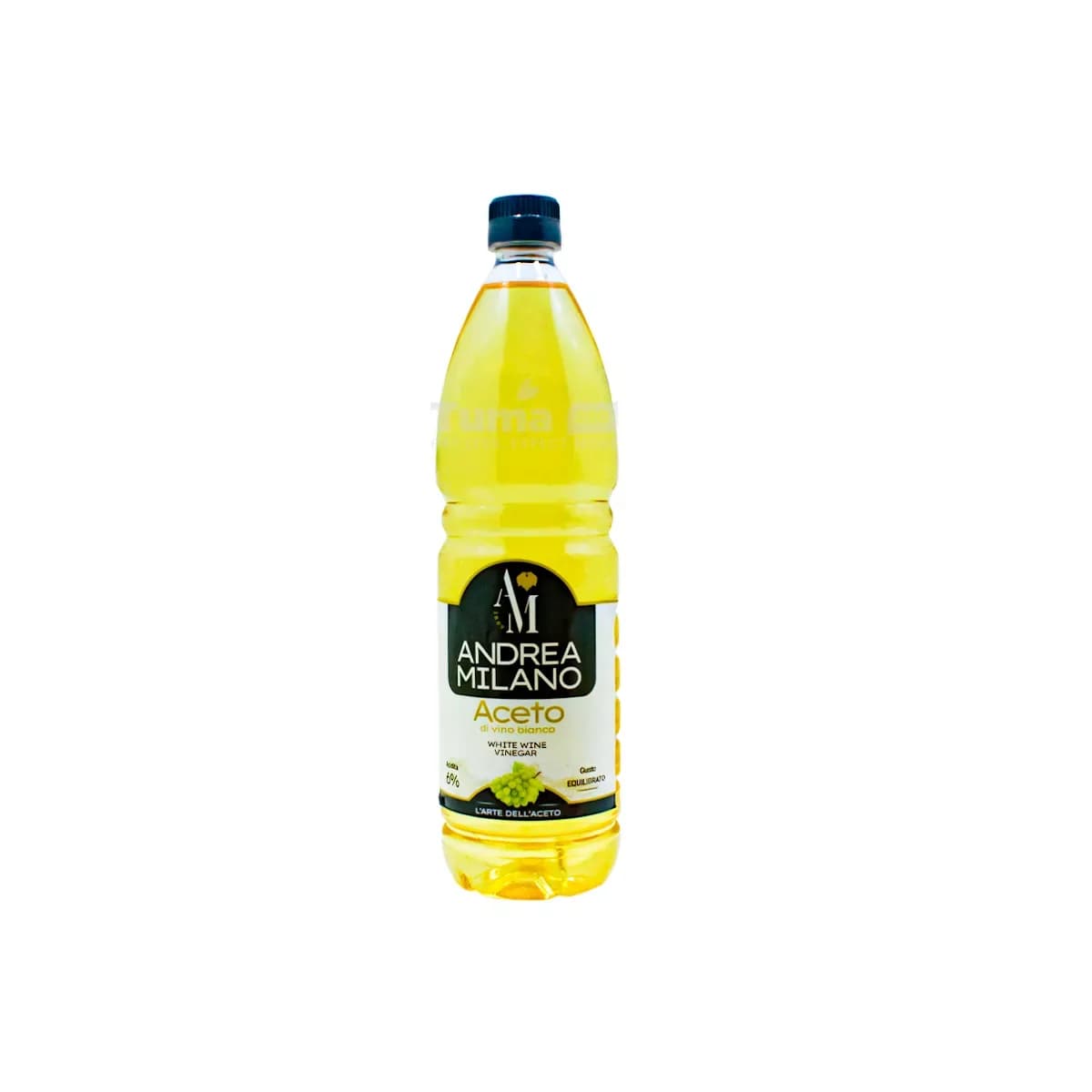 Andrea Milano Aceto White Wine Vinegar With 6% Acidity -1L