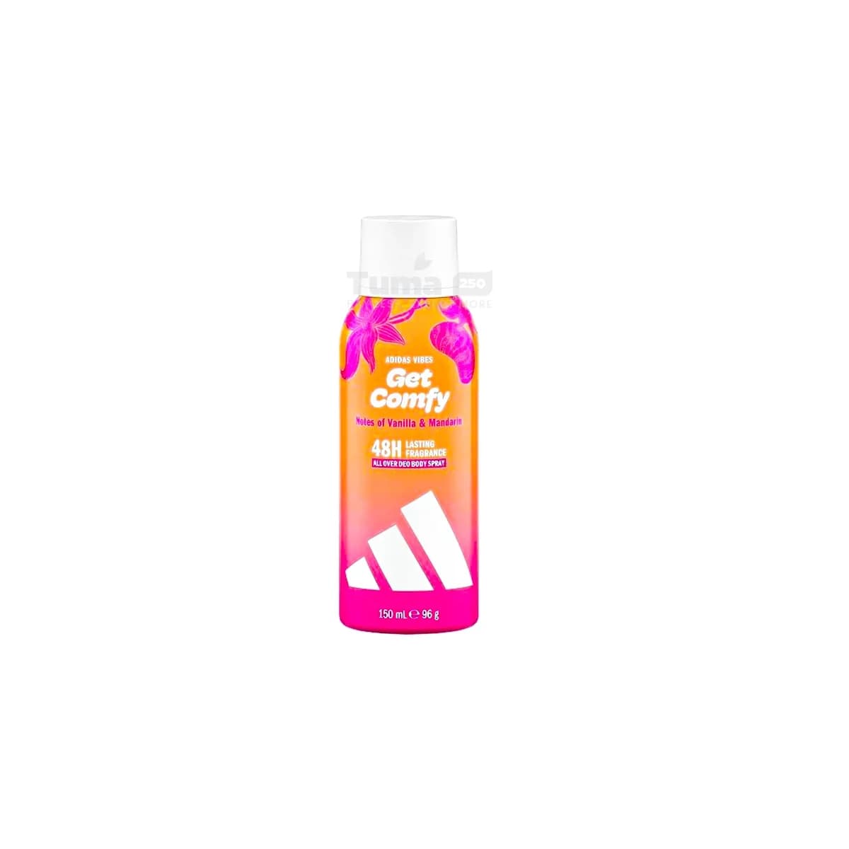 Adidas Get Comfy With Notes of Vanilla & Mandarin Fragrance 48h 150ml