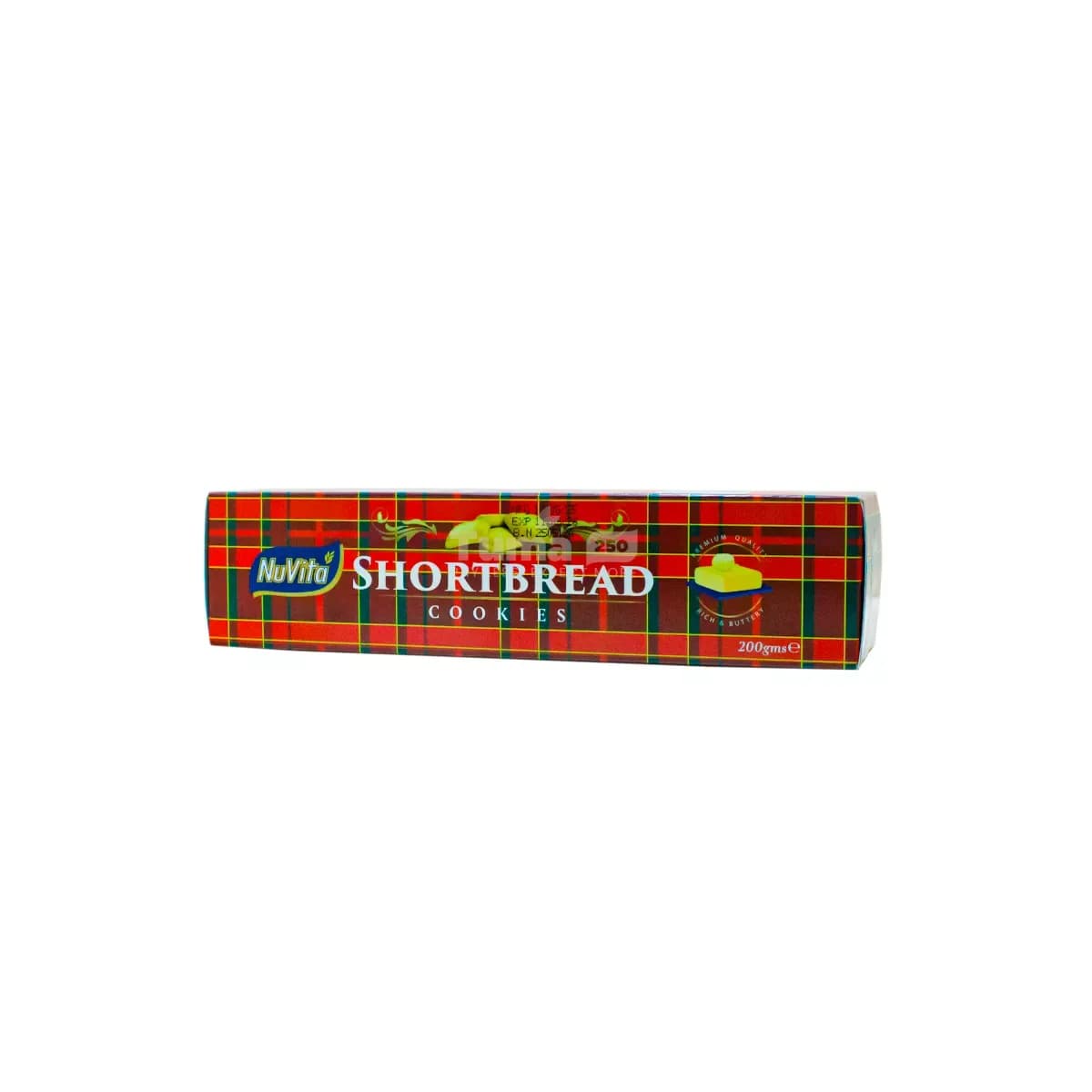 Nuvita Shortbread Butter Cookies Biscuit 200g
