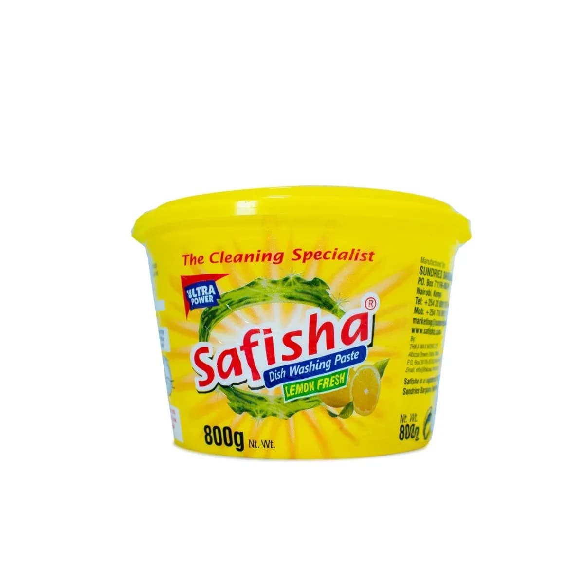 Safisha Dish Washing Paste Lemon