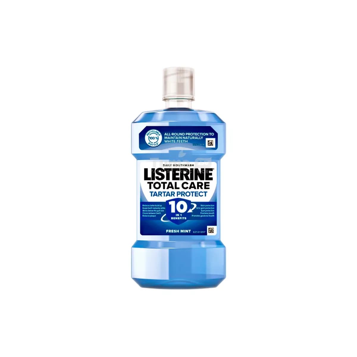 Listerine Total Care Tartar Protect Fresh Mint Mouthwash 500ml