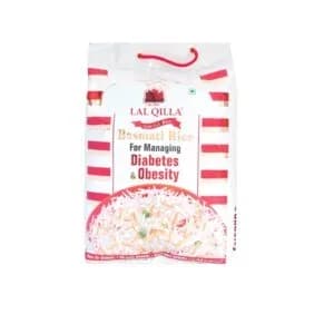 LAL QILLA Basmati Rice/Riz (Suitable for Diabetes & Obesity) 5kg