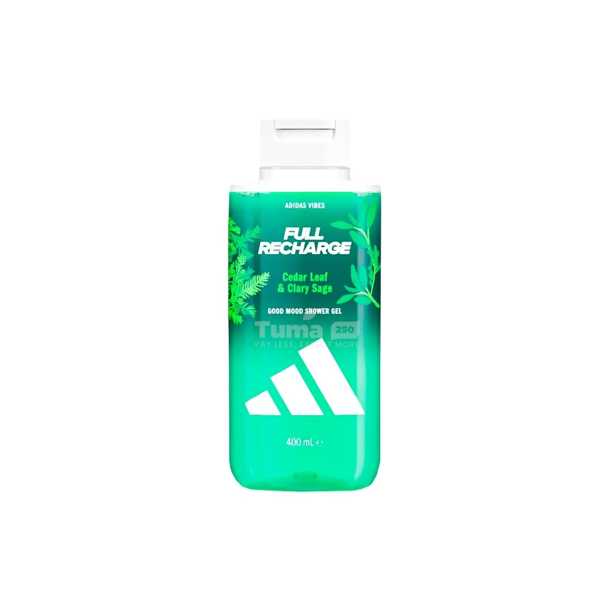 Adidas Recharge Cedar Leaf & Clary Sage Shower Gel 400ml