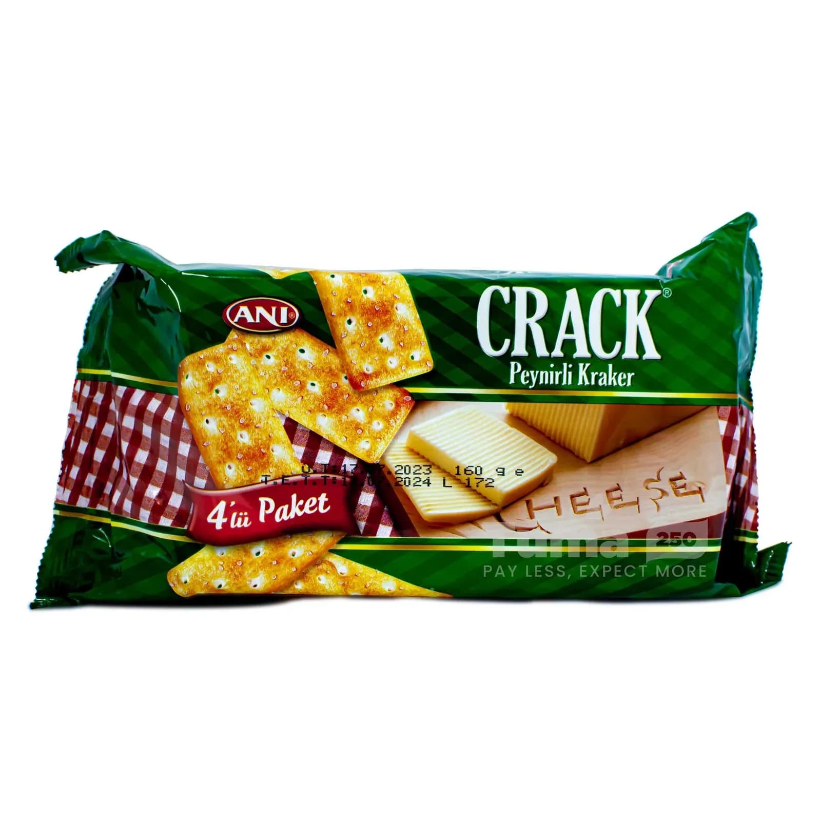 Ani Cheese Flavoured Cracker Biscuit 160g