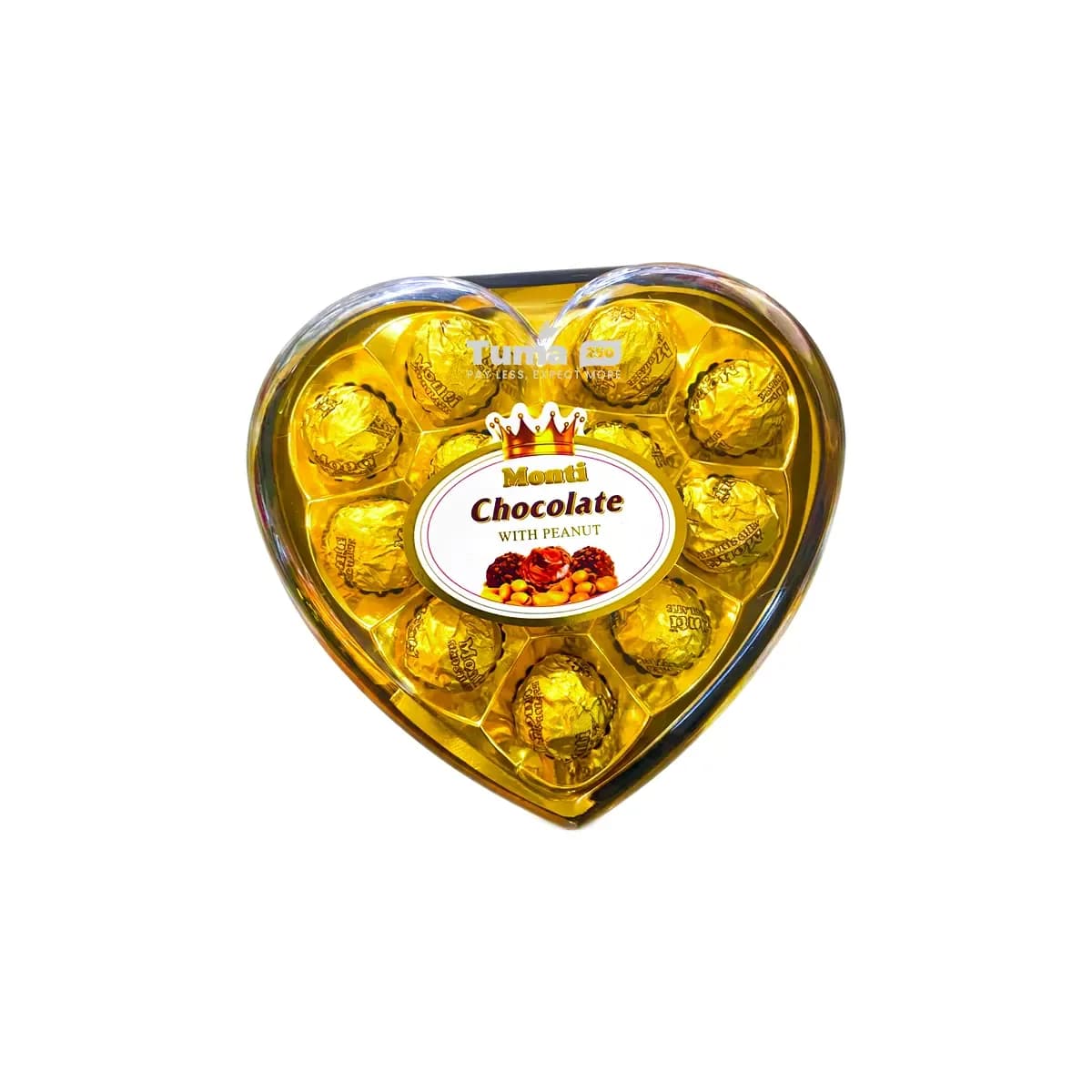 Monti Chocolate With Peanuts 150g