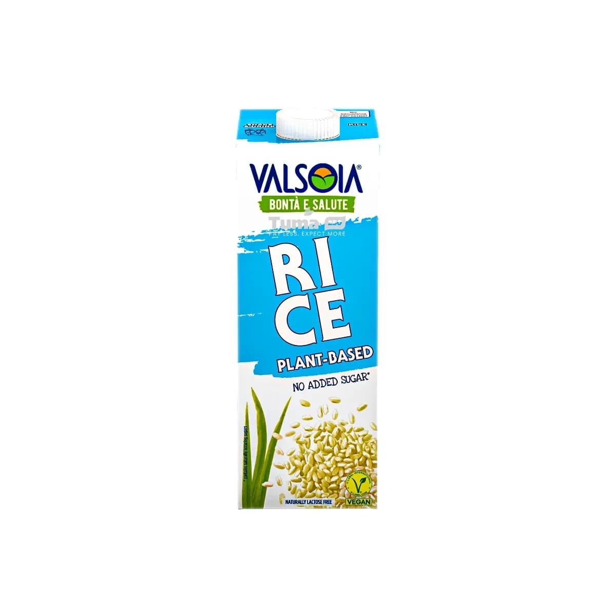 Valsoia Bontà e Salute Plant-Based No Added Sugar Rice Milk 1L