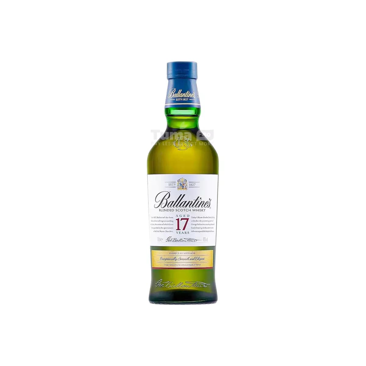 Ballantine’s Blended Scotch Whisky 40% Alc Vol 70cl