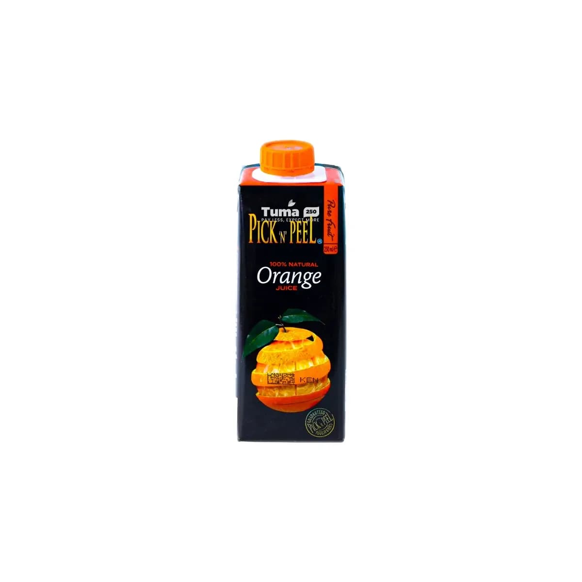 Pick ‘N’ Peel 1000% Natural Orange Juice 250ml