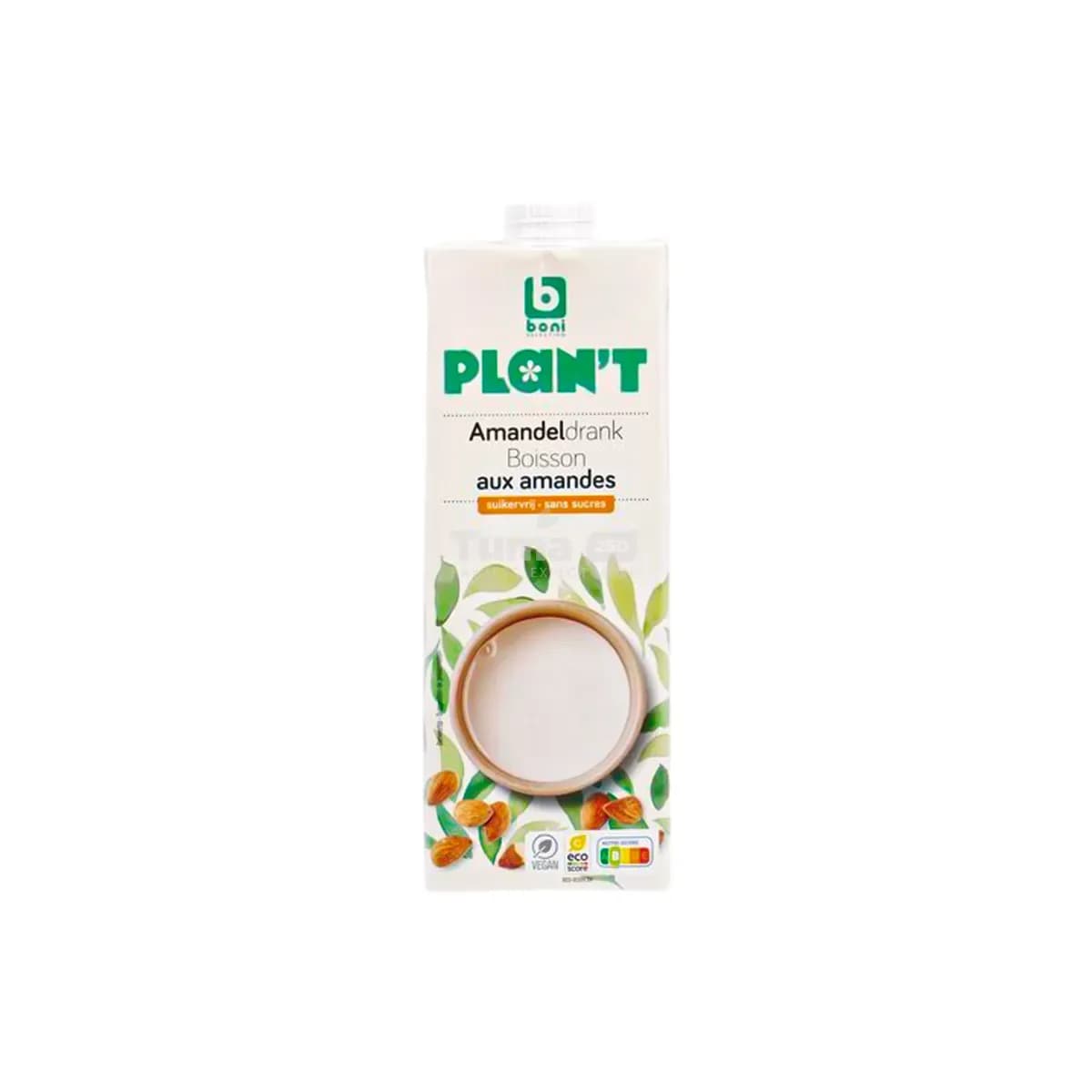 Boni Selection Plan’t Almond (Sugar Free) Drink 1L