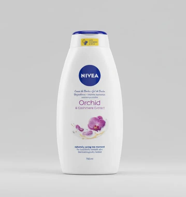 Nivea Orchid & Cashmere Extract Shower Gel – 750 ml