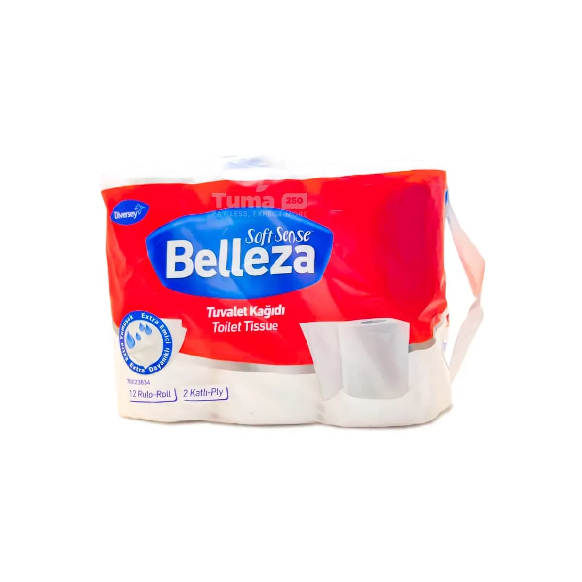 Belleza Toilet Paper -12rolls(2ply)