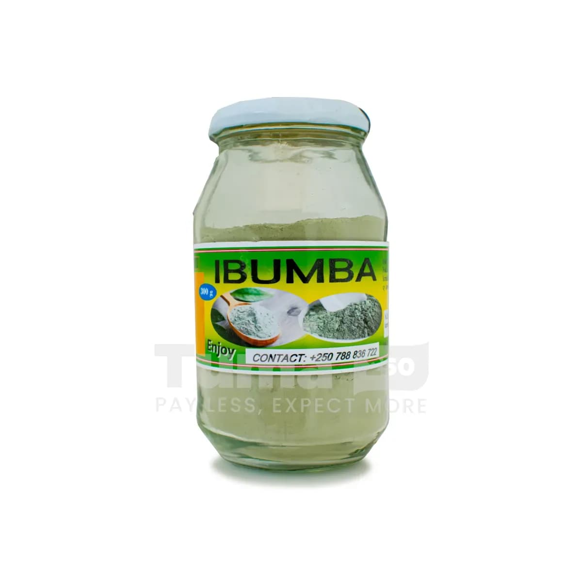 Ibumba (Green Clay) In Glass Jar – 300g