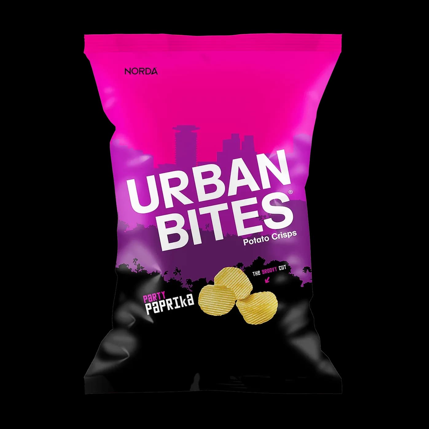 Urban Bites Party Paprika Potato Crisps