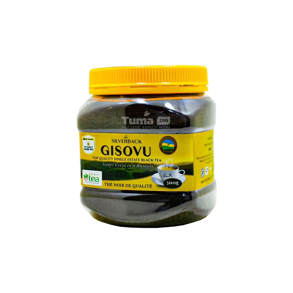 Silverback Gisovu Top Quality Single Estate Black Tea 500g