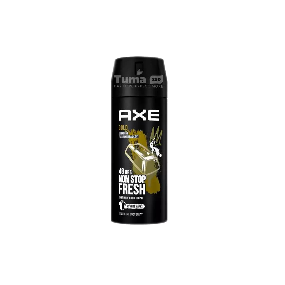 Axe Gold Oud Wood & Fresh Vanilla Scent Deodorant 48h