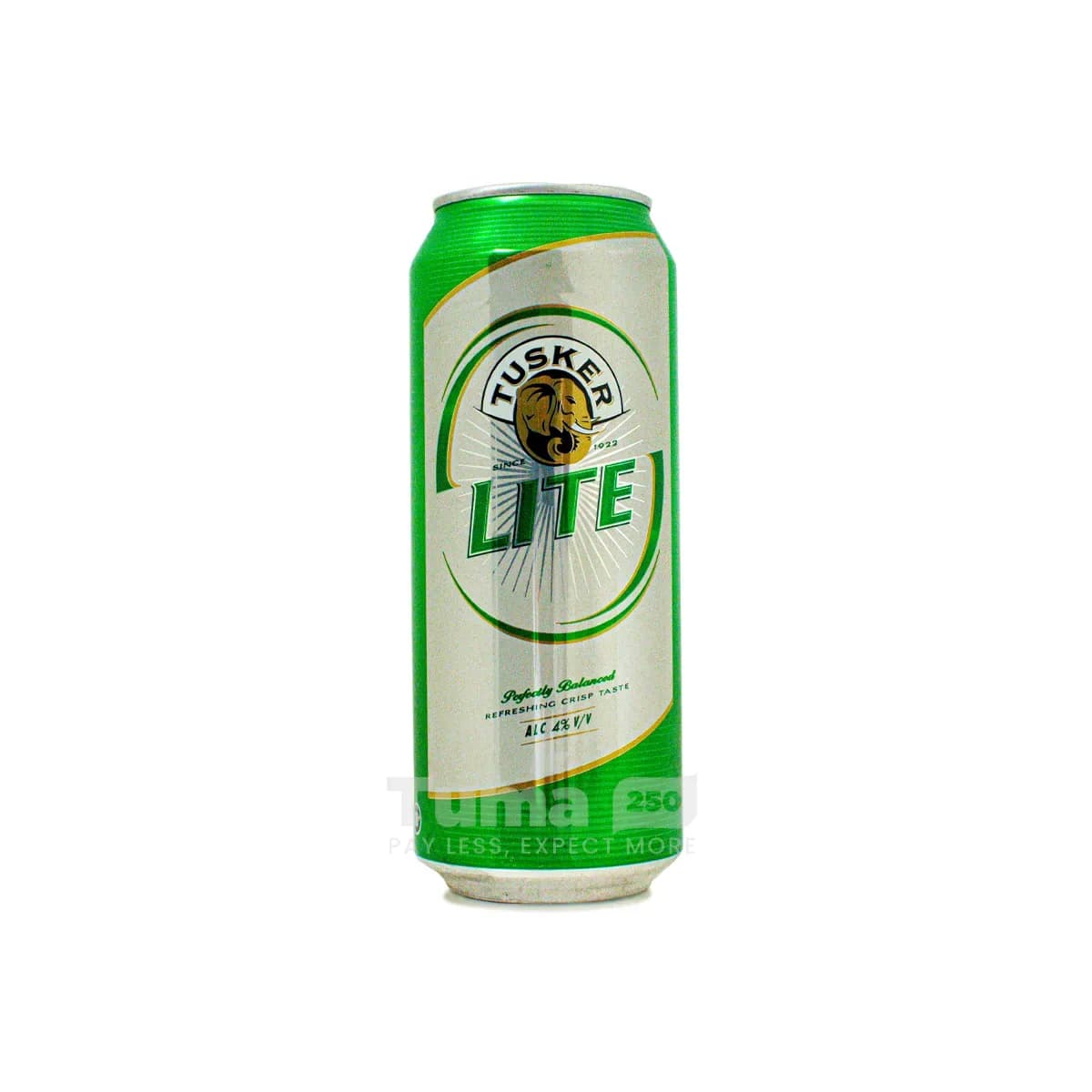 Tusker Lite Beer can 4%Alc.Vol -500ml